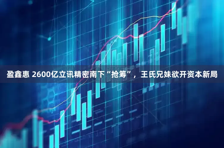 盈鑫惠 2600亿立讯精密南下“抢筹”，王氏兄妹欲开资本新局