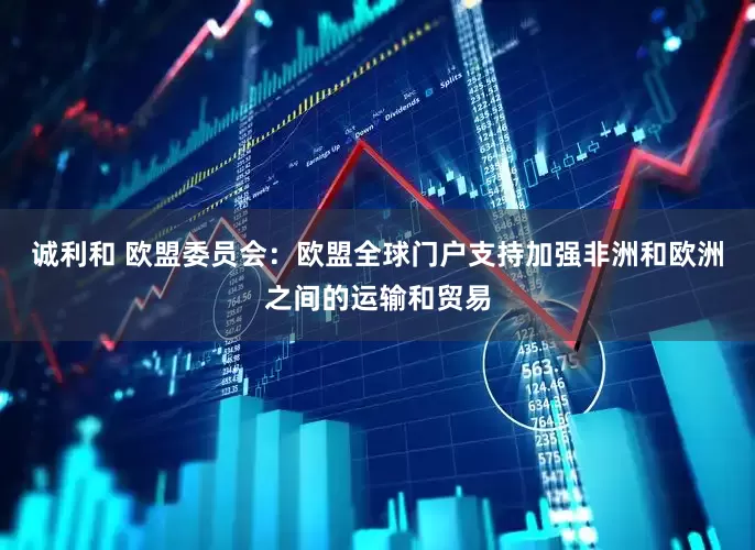 诚利和 欧盟委员会：欧盟全球门户支持加强非洲和欧洲之间的运输和贸易